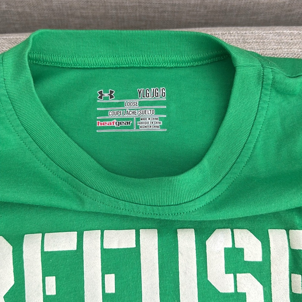 Awesome Under Armour Refuse Defeat Shirt Youth Large - Picture 6 of 14